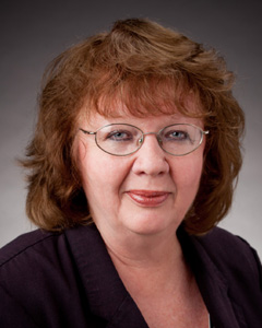 headshot of pam prather, human resources manager